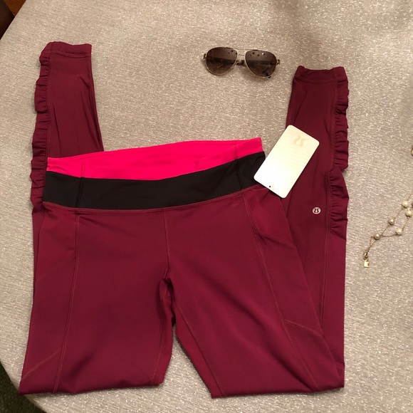 lululemon athletica Pants - Lululemon Speed Tights New Dark Plum
